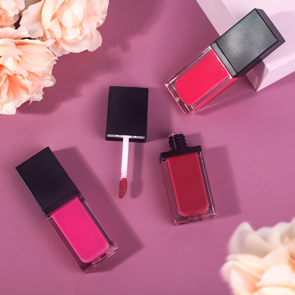 minimalist black cap dual use liquid lipstick & blush – private label 10 shade soft matte liquid rouge wholesale minimalist black cap dual use liquid lipstick & blush – private label 10 shade soft matte liquid rouge wholesale