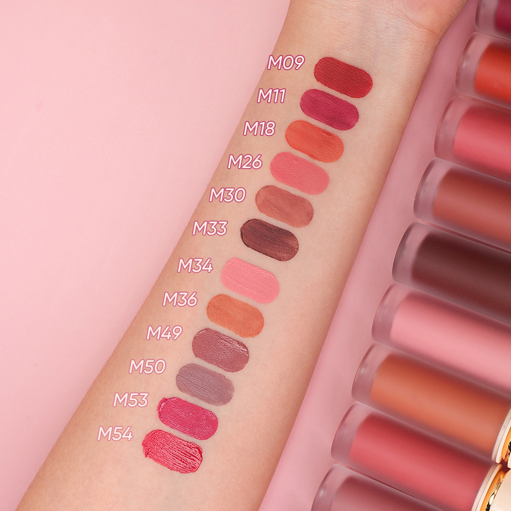 nude gold ring cap velvet matte liquid lipstick – private label 12 shade transfer proof matte lip glaze wholesale nude gold ring cap velvet matte liquid lipstick – private label 12 shade transfer proof matte lip glaze wholesale
