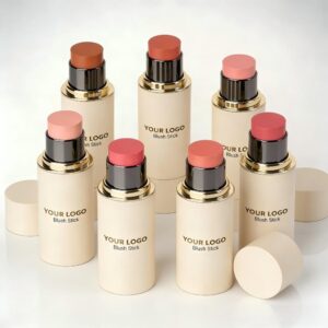 Private Label Cream Blush Stick - Custom Logo Multipurpose Highlighter & Contour Stick Wholesale MOQ 500pcs
