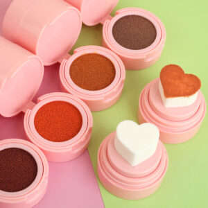 heart stamp liquid cushion blush – private label matte natural nude velvet rouge wholesale