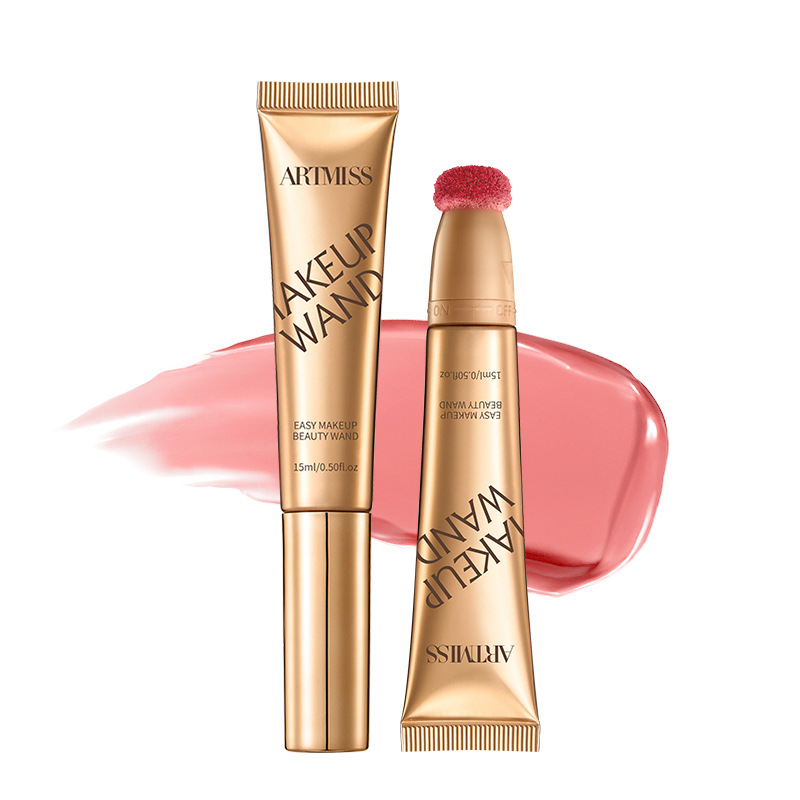 private label liquid blush wand with cushion applicator – custom logo nourishing cheek & lip beauty wand wholesale private label liquid blush wand with cushion applicator – custom logo nourishing cheek & lip beauty wand wholesale