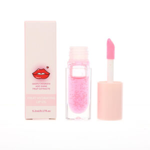 private label hydrating fruit lip oil – custom logo glass mirror plumping lip gloss wholesale