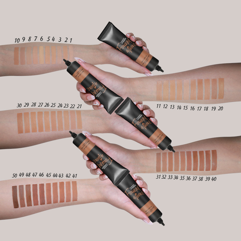private label full coverage liquid foundation – custom logo waterproof oil control concealer bb cream wholesale (50 shades) private label full coverage liquid foundation – custom logo waterproof oil control concealer bb cream wholesale (50 shades)