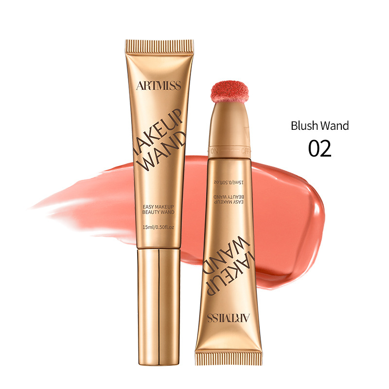 private label liquid blush wand with cushion applicator – custom logo nourishing cheek & lip beauty wand wholesale private label liquid blush wand with cushion applicator – custom logo nourishing cheek & lip beauty wand wholesale