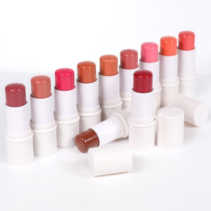 Private Label Cream Blush Stick - Custom Logo Multipurpose Lip & Cheek Blush Stick Wholesale MOQ 500pcs